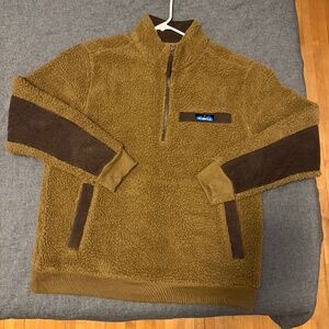KAVU Calawah Fleece Pullover Half Zip Men’s Mediem